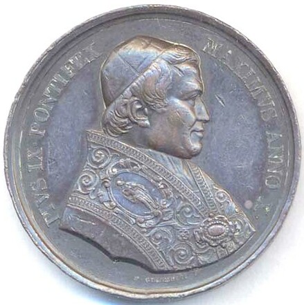 Bust of Pope Pius IX, 1869