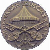 Sede Vacante, 1939, medal