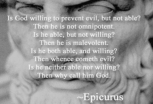 Epicurus on the nature of god