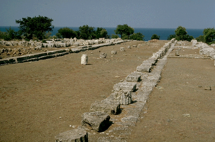foundations of a stoa