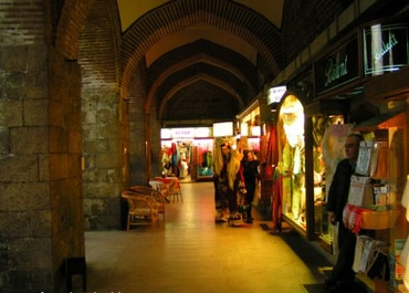 interior of silk bazaar