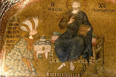 christ with emperors