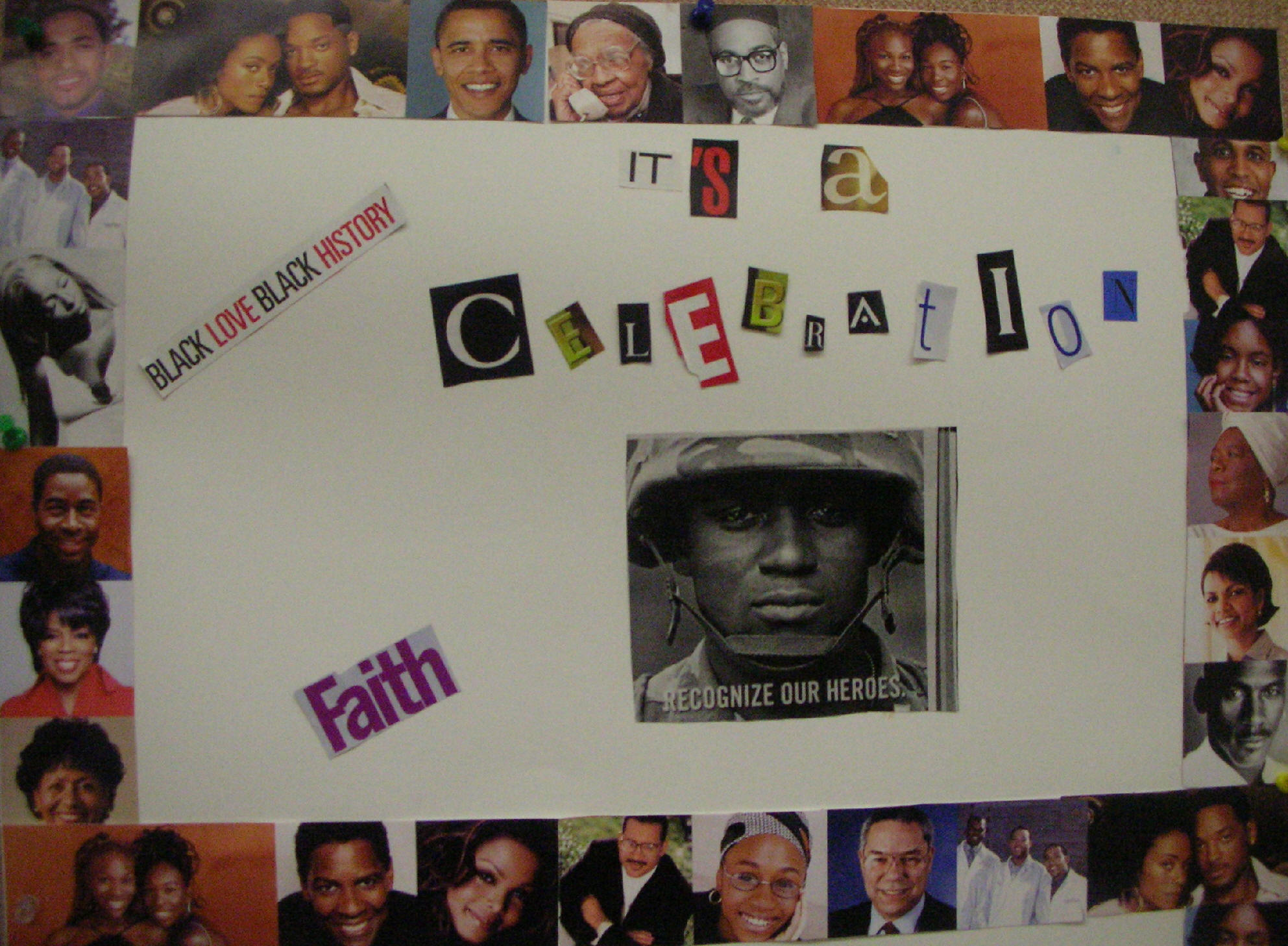 Celebrating Black History Month for our first creativity!!