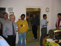 People at Holiday Party