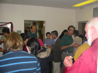 People at Holiday Party