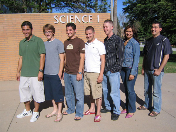 Sigma Pi Sigma 2005 Members