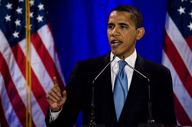 Obama - Giving speech on race